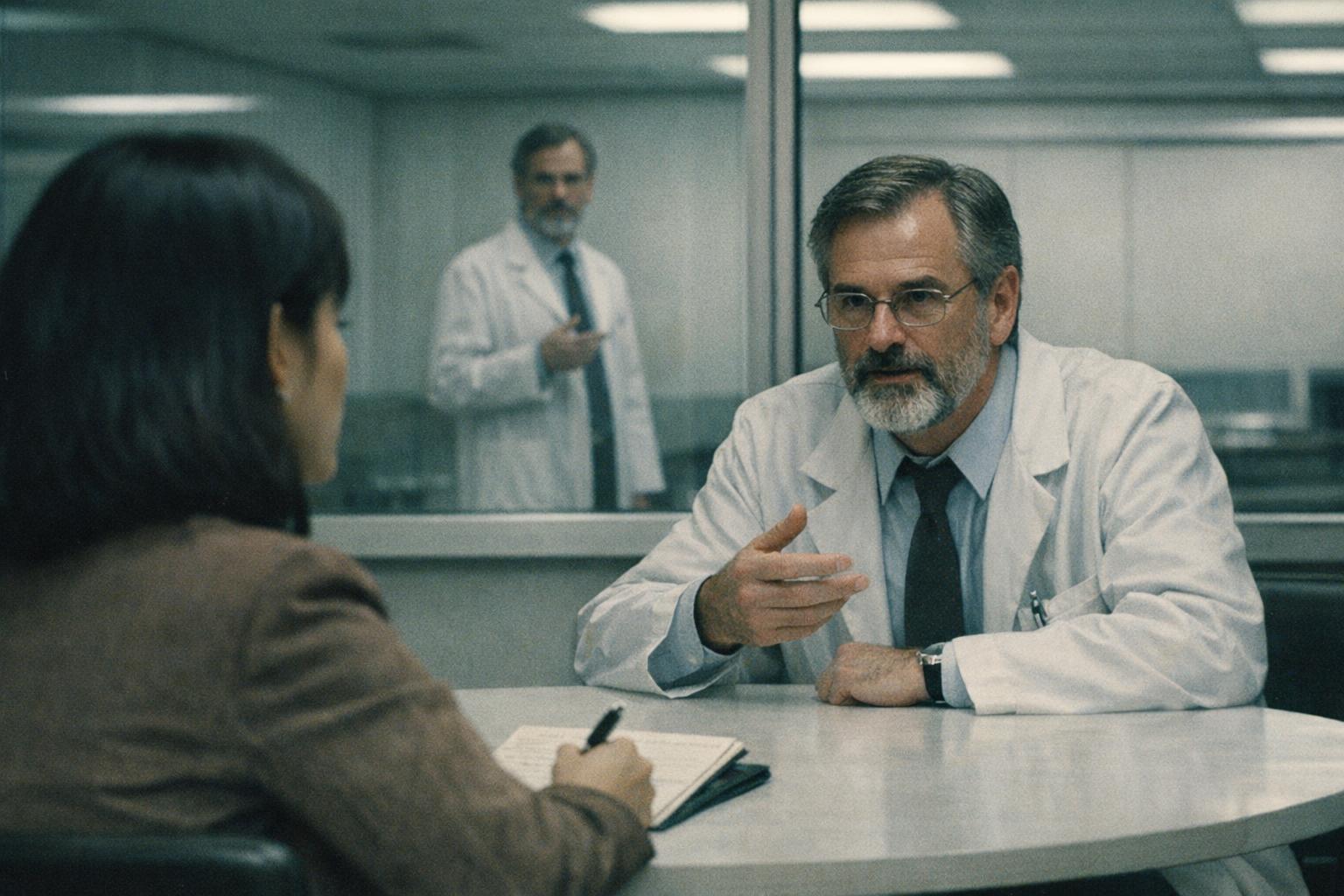 Cole Diggins photographed in the TNNN business annex on Thursday, approximately forty minutes before he stopped answering follow-up questions.