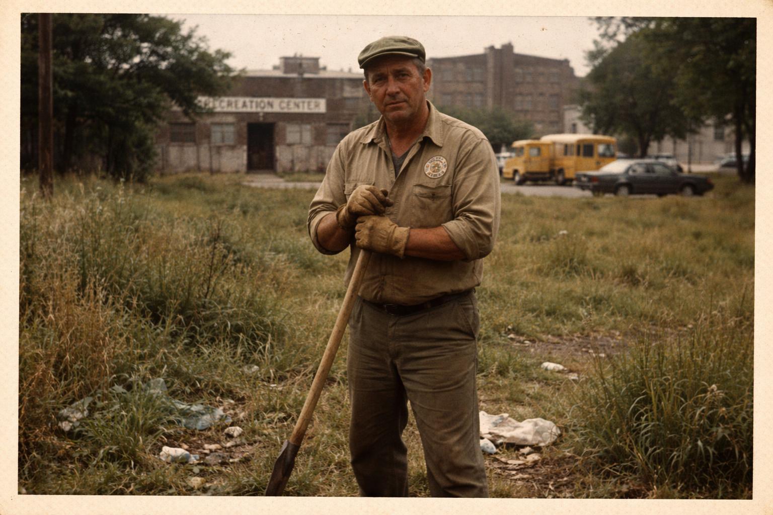 Randall Coupe in an undated photograph taken at Centennial Green, provided by the Coupe-Marsh family.